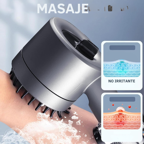 Cabezal de ducha alta presión masajeadora Spa
