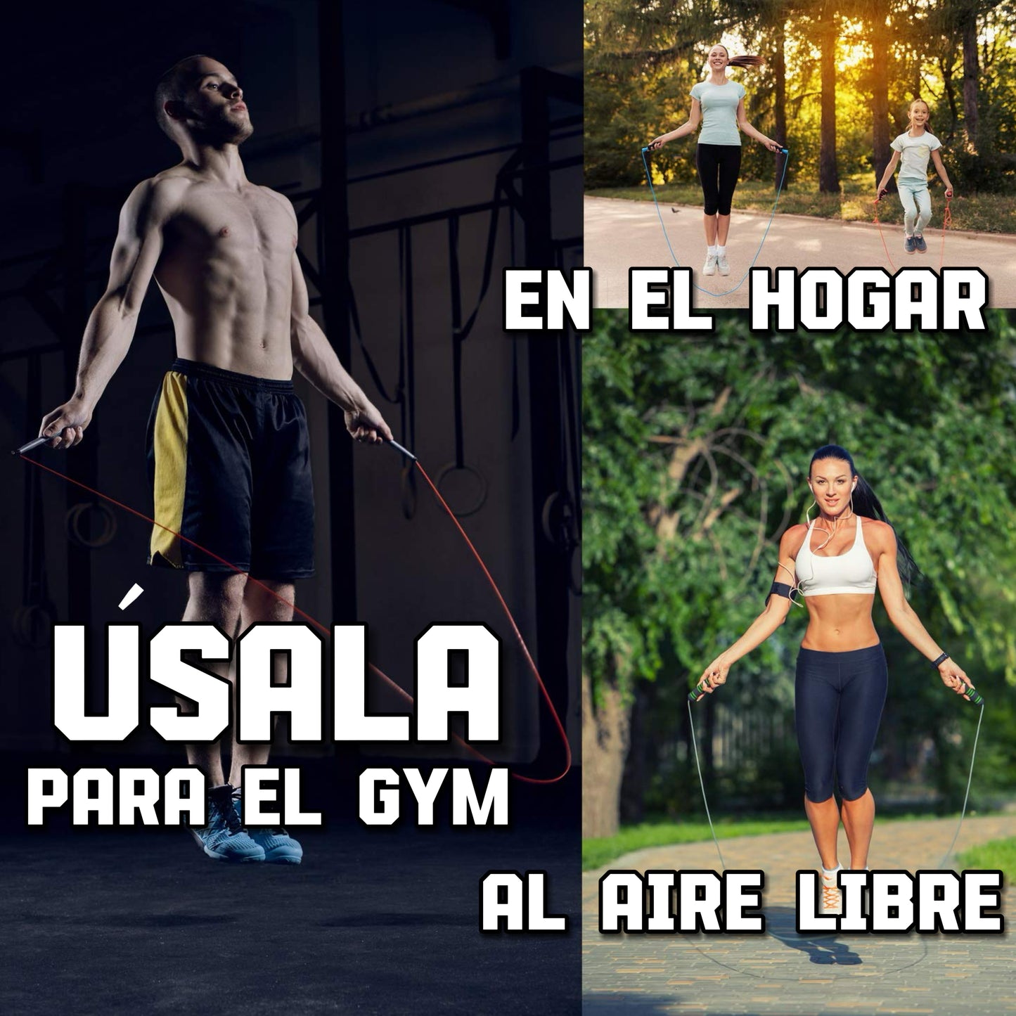 Cuerda Profesional de Salto - Forsetti®